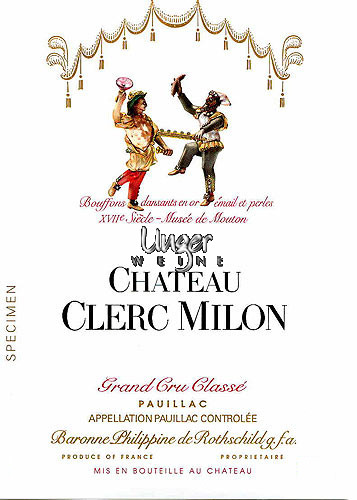 2021 Chateau Clerc Milon Rothschild Pauillac