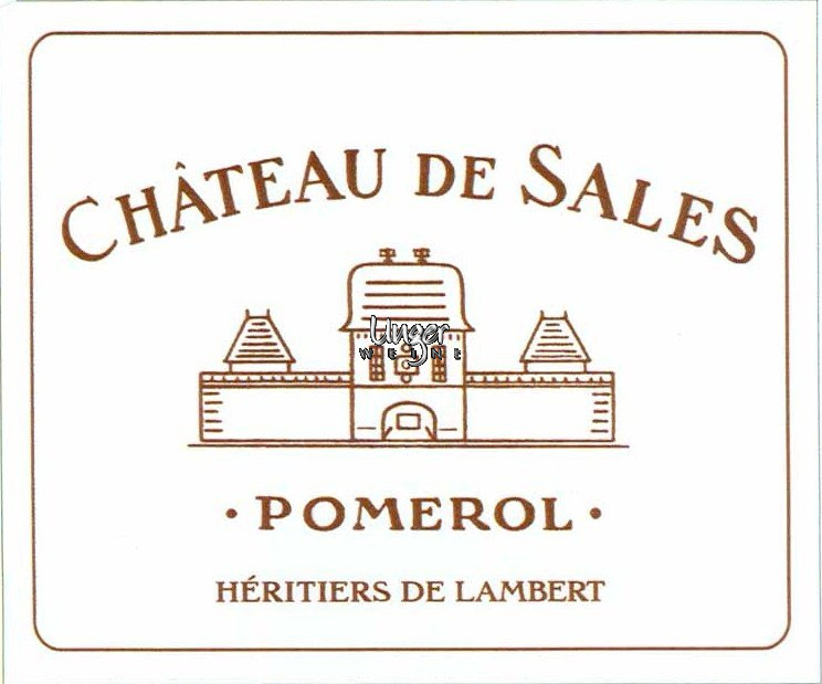 2021 Chateau de Sales Pomerol