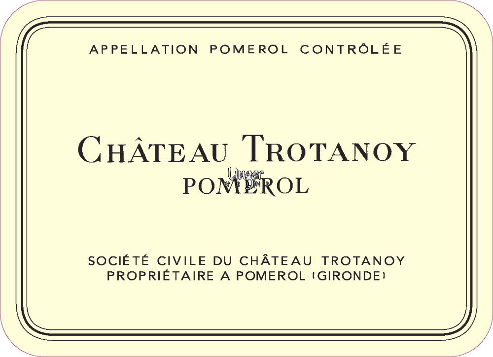 2021 Chateau Trotanoy Pomerol