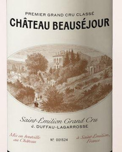 2023 Chateau Beausejour Duffau-Lagarrosse Saint Emilion