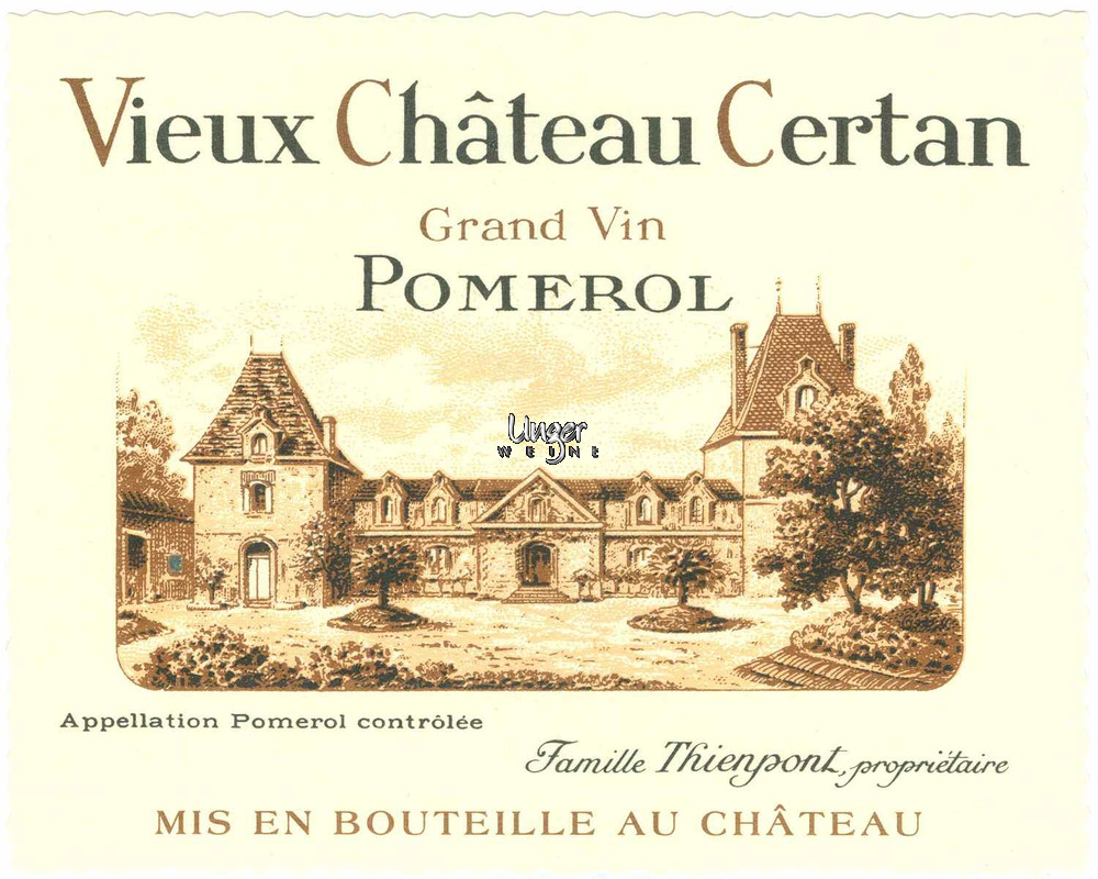 2021 Vieux Chateau Certan Pomerol