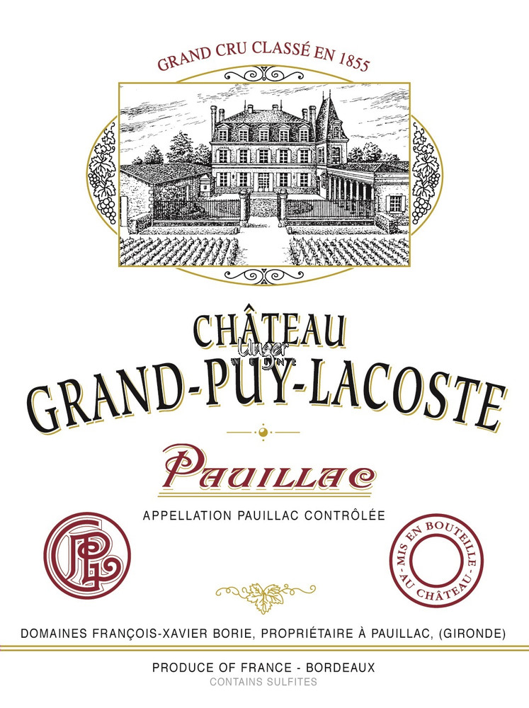2021 Chateau Grand Puy Lacoste Pauillac