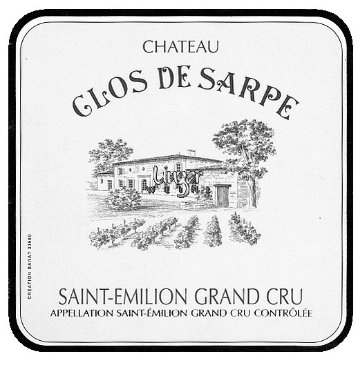 2021 Chateau Clos de Sarpe Saint Emilion