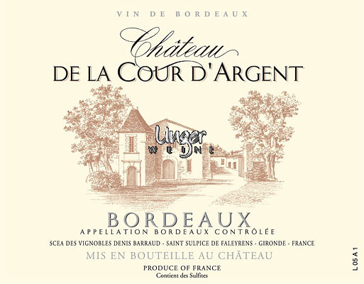 2021 Chateau de la Cour d´Argent Bordeaux AC