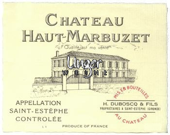 2021 Chateau Haut Marbuzet Saint Estephe