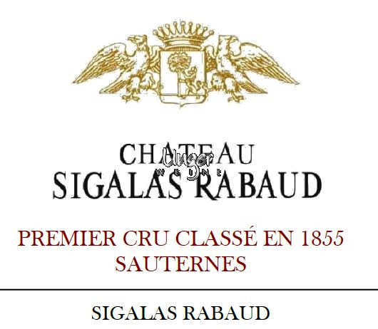 2021 Chateau Sigalas-Rabaud Sauternes