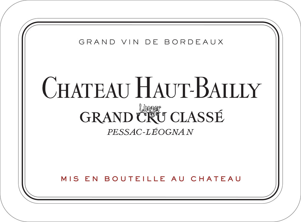 2021 Chateau Haut Bailly Pessac Leognan