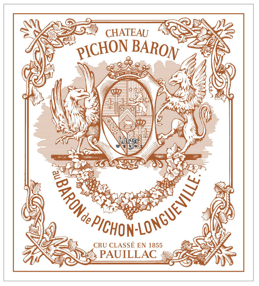 2021 Chateau Pichon Longueville Baron Pauillac