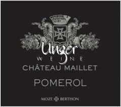 2021 Chateau Maillet Pomerol