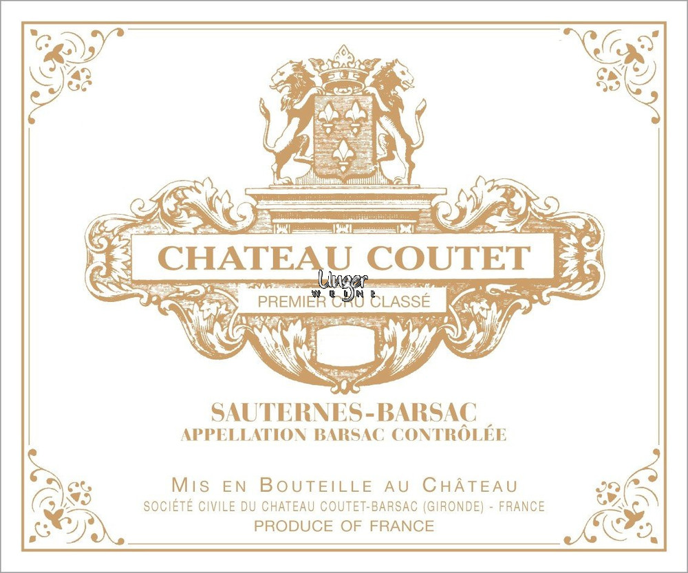 2021 Chateau Coutet Sauternes