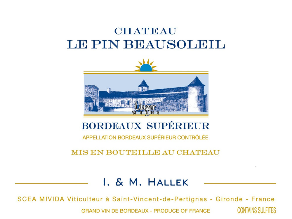 2021 Chateau Le Pin Beausoleil Bordeaux Superieur