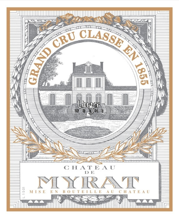 2021 Chateau de Myrat Sauternes